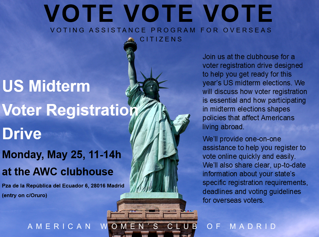 May 26 Voter Drive grapic bis
